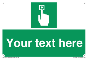 Custom Safe Condition Emergency call point